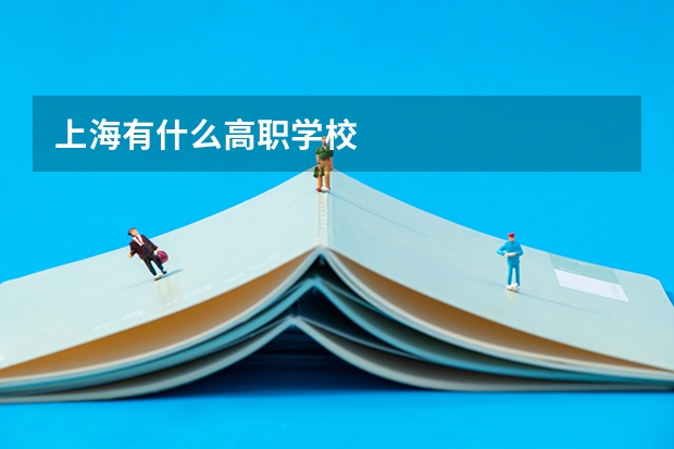 上海有什么高职学校