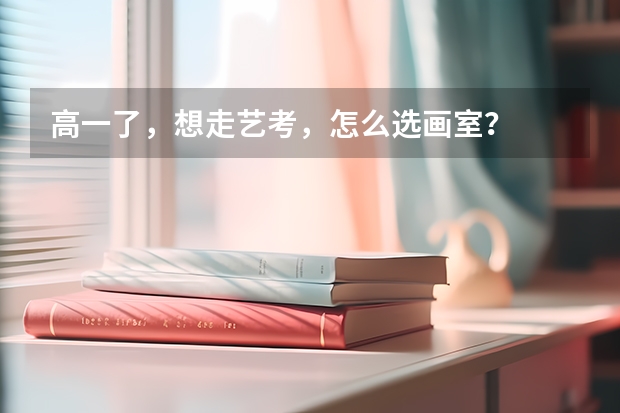 高一了，想走艺考，怎么选画室？