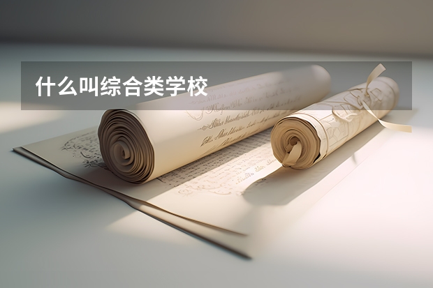什么叫综合类学校
