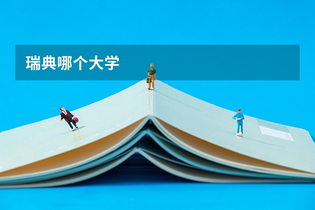 瑞典哪个大学
