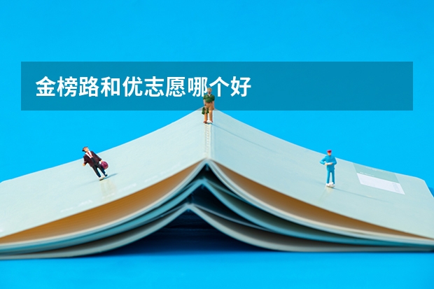 金榜路和优志愿哪个好