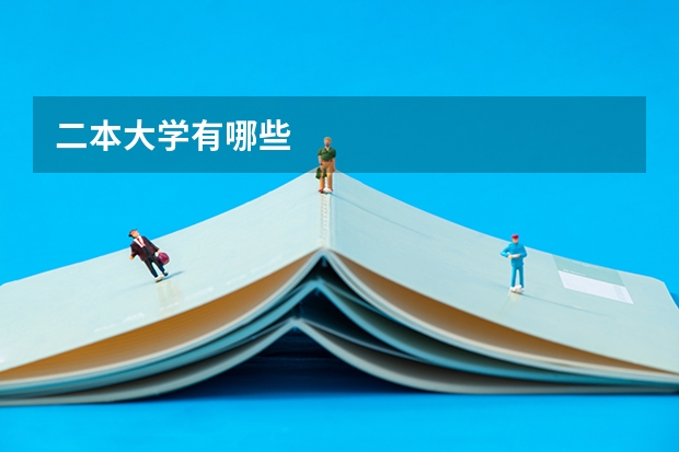 二本大学有哪些